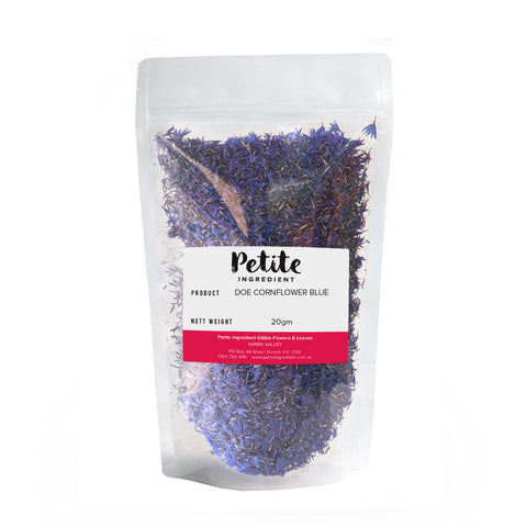 Australian Dried Edible Cornflower Blue