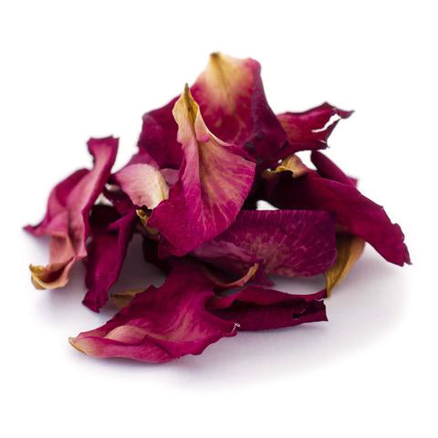Dried Organic Edible Rose Petals Red - Petite Ingredient