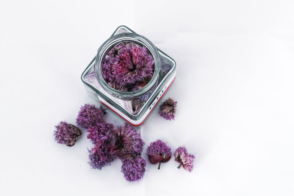 Dried Organic Edible Chive Flower