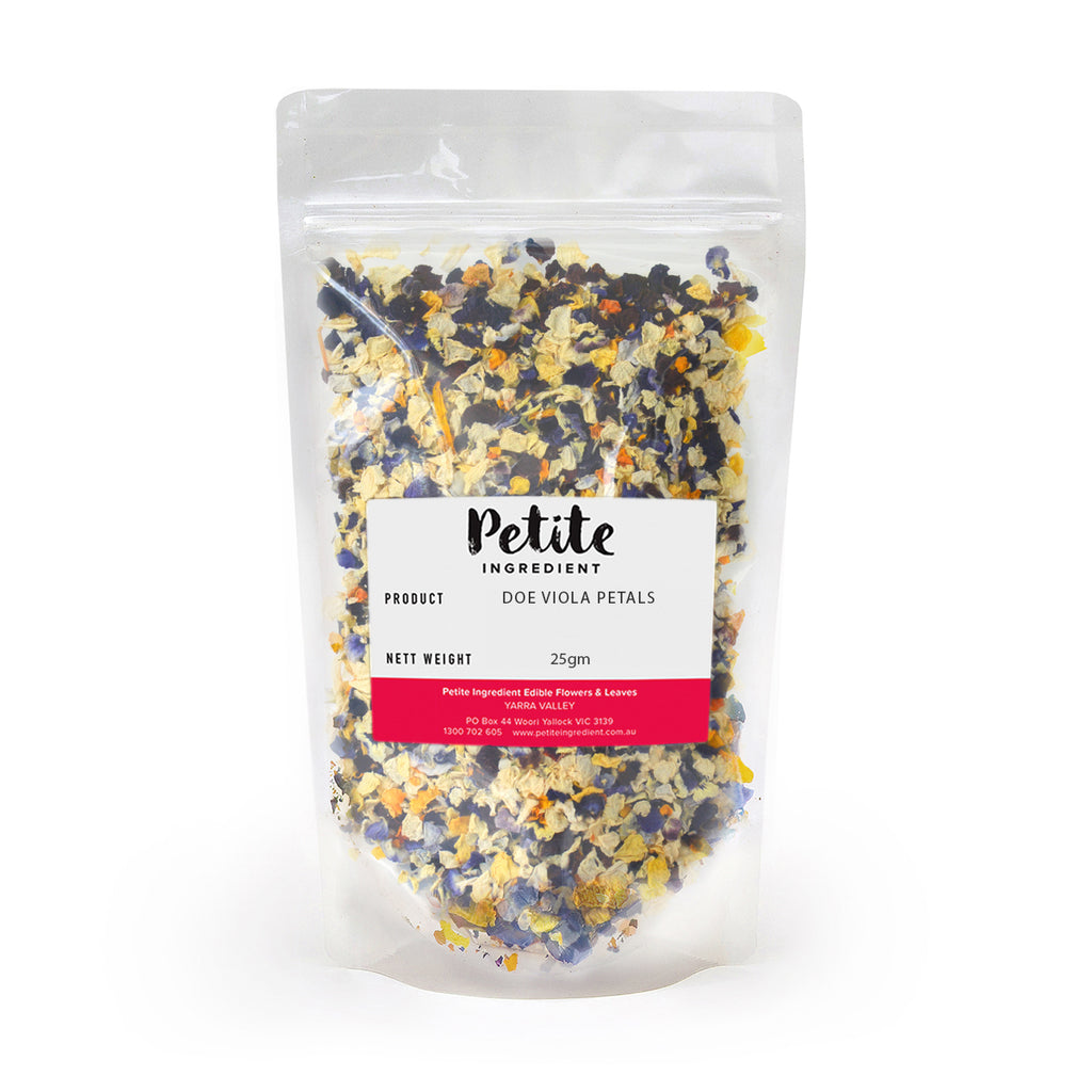 Dried Organic Edible Viola Petals - Petite Ingredient
