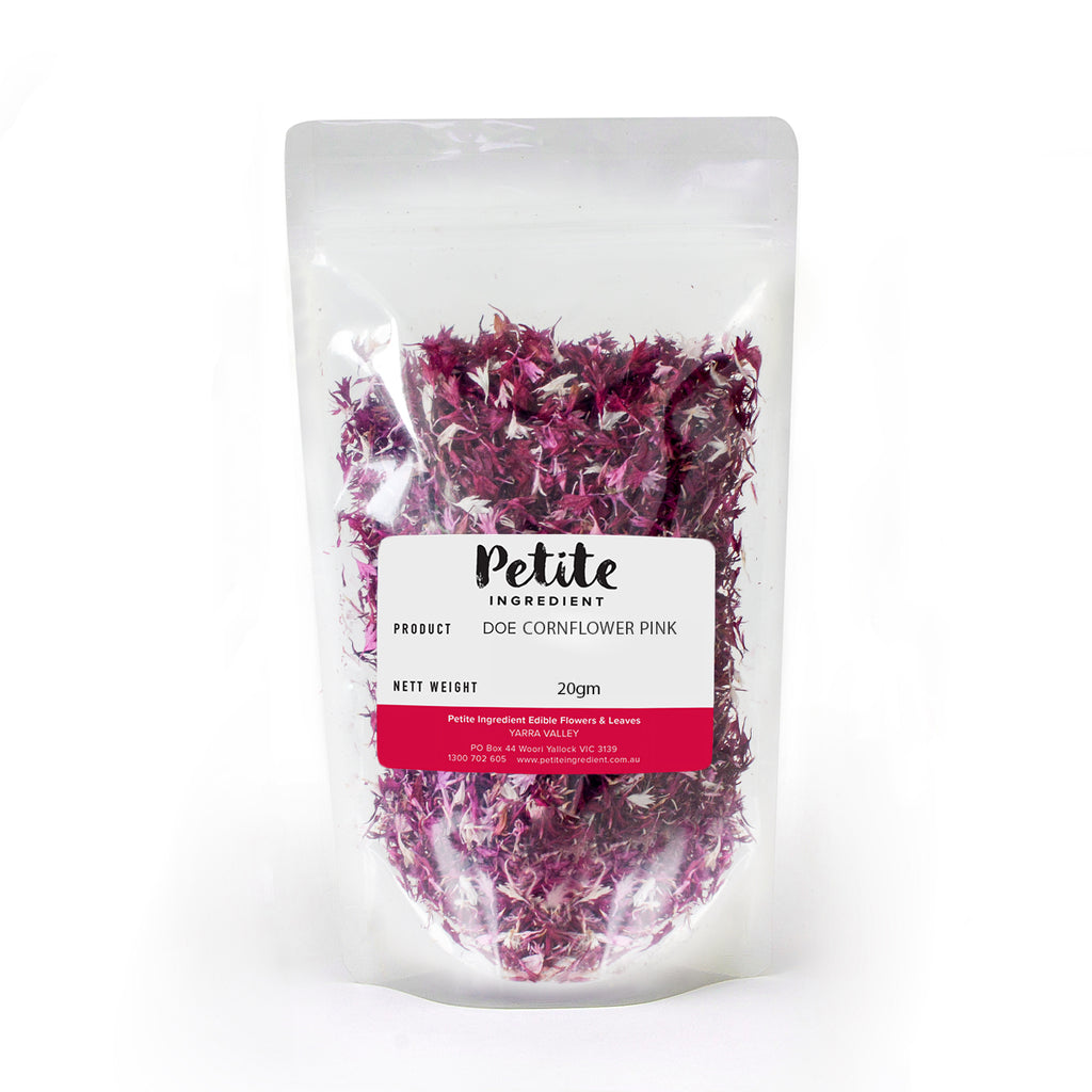 Dried Organic Edible Cornflower Pink - Petite Ingredient