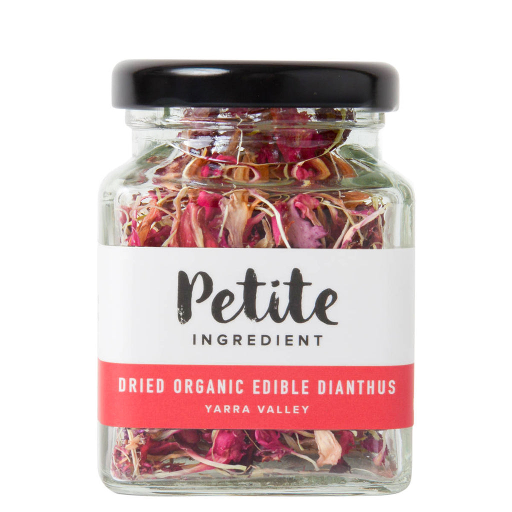 Dried Organic Edible Dianthus Pink - Petite Ingredient