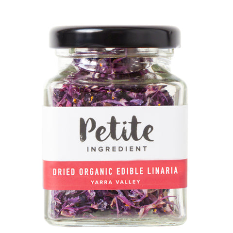 Dried Organic Edible Linaria Purple - Petite Ingredient