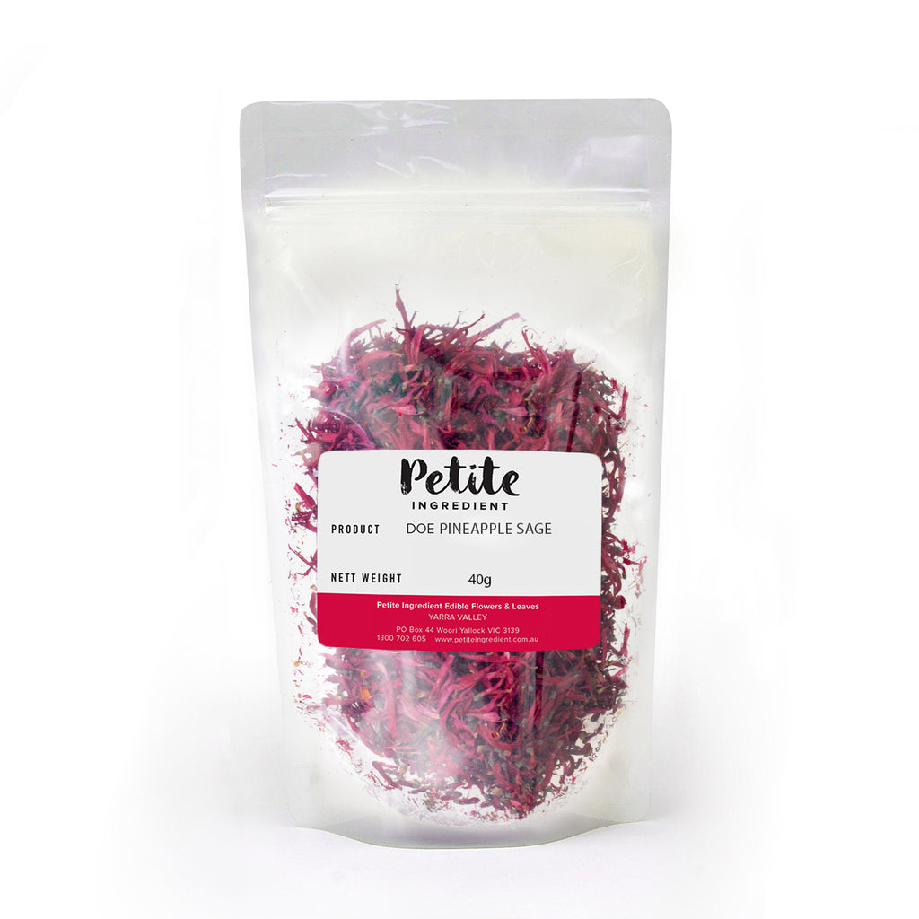 Dried Organic Edible Pineapple Sage - Petite Ingredient