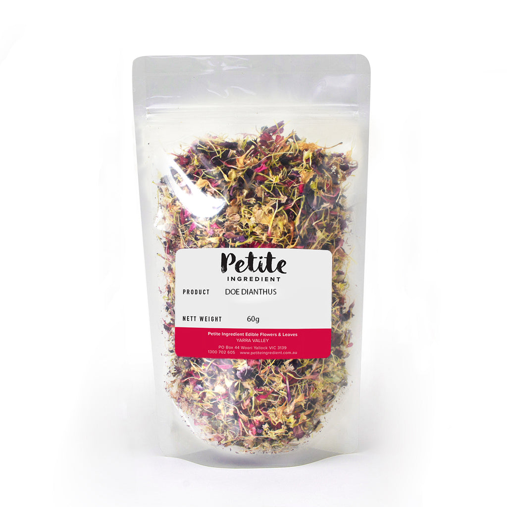 Dried Organic Edible Dianthus - Petite Ingredient