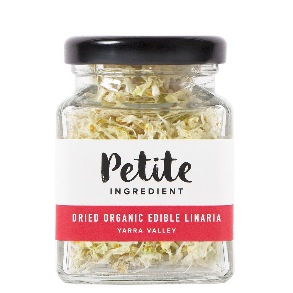 Dried Organic Edible Linaria White - Petite Ingredient