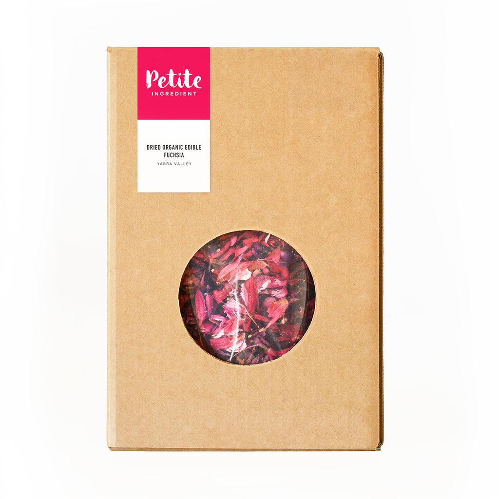 Dried Organic Edible Fuchsia - Petite Ingredient