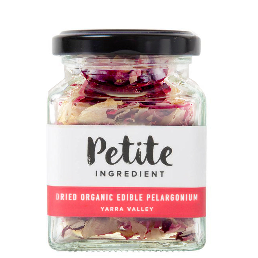 Dried Organic Edible Pelargonium - Petite Ingredient