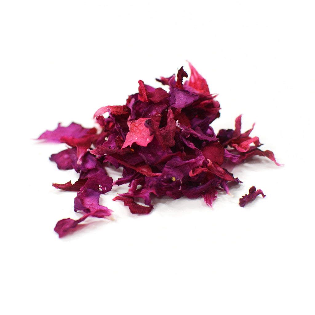 Dried Organic Edible Pelargonium Pink - Petite Ingredient