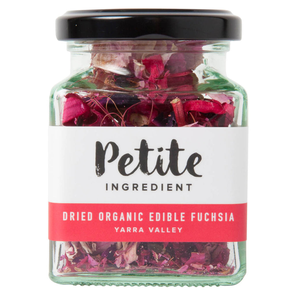 Dried Organic Edible Fuchsia - Petite Ingredient